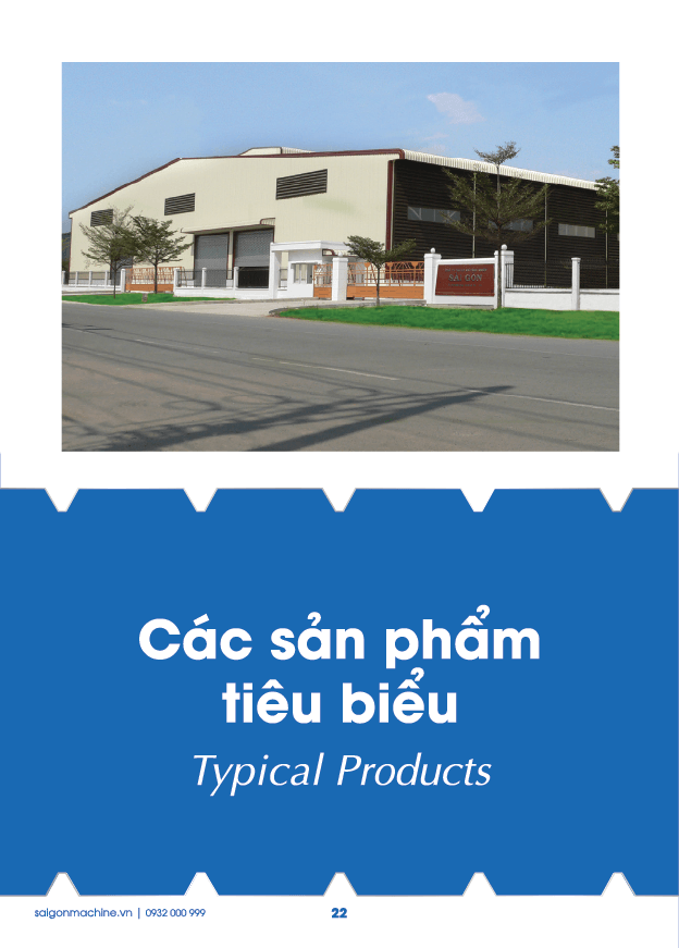 CÁC SẢN PHẨM TIÊU BIỂU