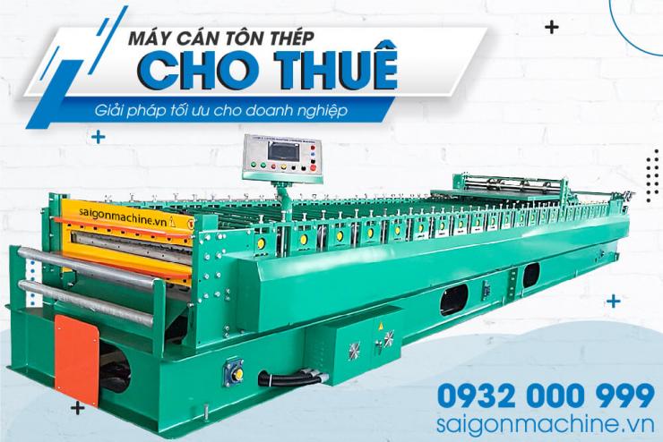 Đầu tư thấp – lợi nhuận cao từ việc thuê máy cán tôn thép?