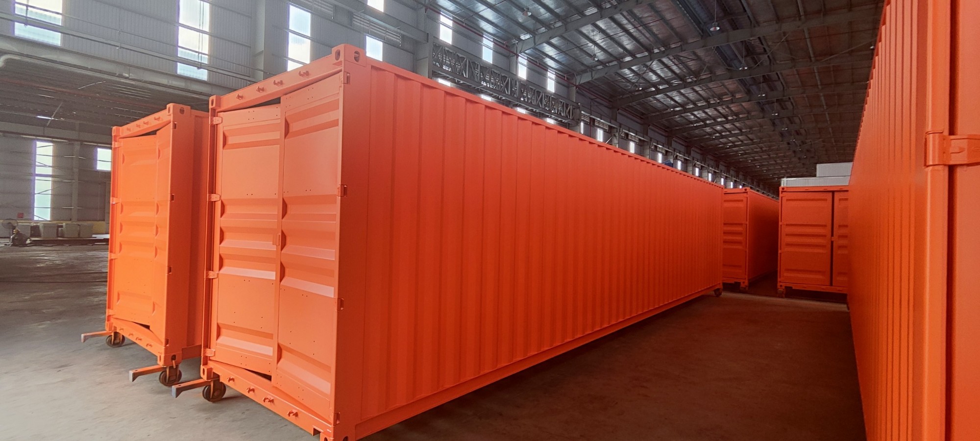 Dây chuyền tích hợp sản xuất Container