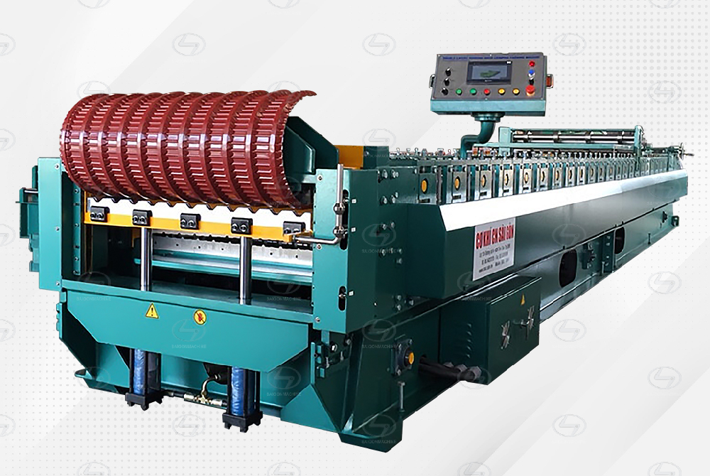 Roll Forming Mix Pressing Curve Machine