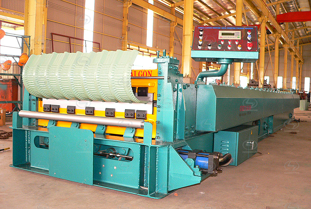 1 Layer - Roll forming mix pressing curve machine