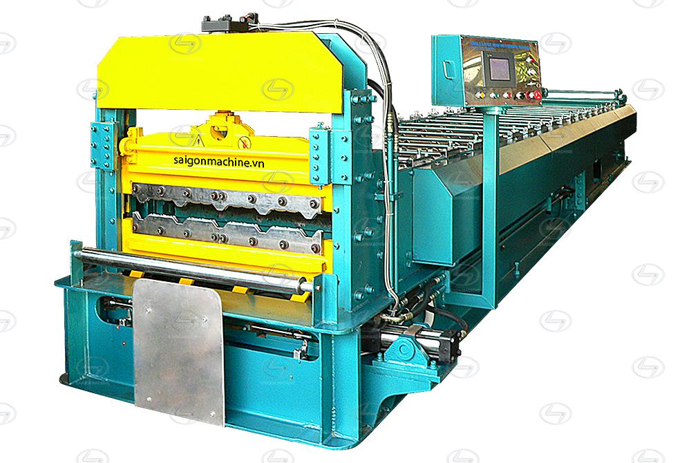 Single layer - Roll forming mix pressing curve machine