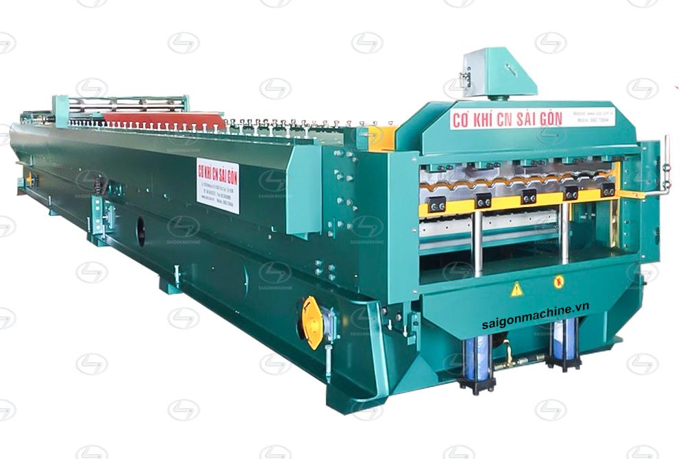 Double layer - Roll forming mix pressing curve machine