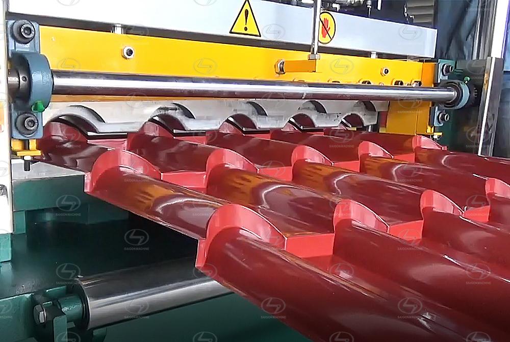 Single layer - Roll forming machine - Roof tile | Glazed tile