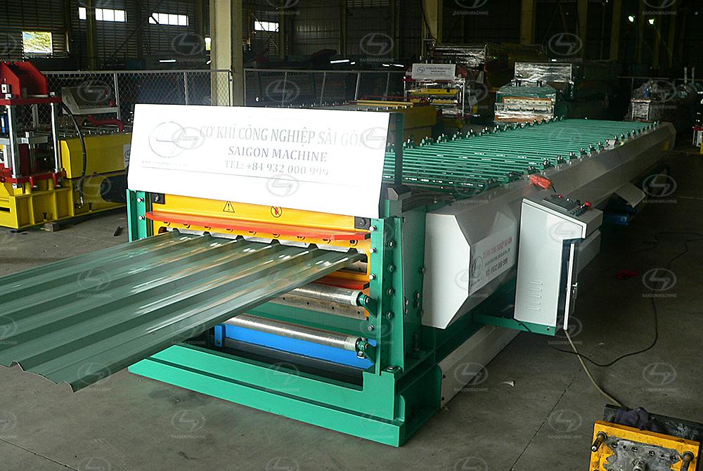 Double layer - Roll forming machine - Circulars corrugated | Ribs roof trapezoidal | Ribs roof plafonds