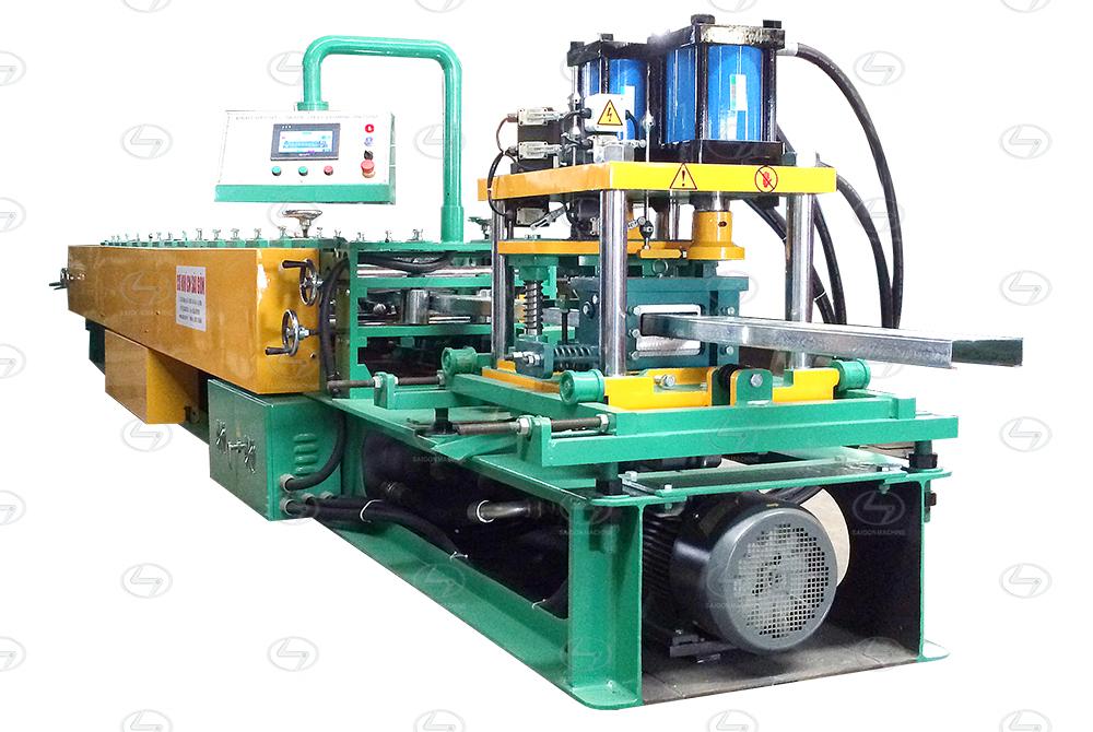 C300 - Purlin roll forming machine - 1 Punching station | 2 Punching stations | 3 Punching stations