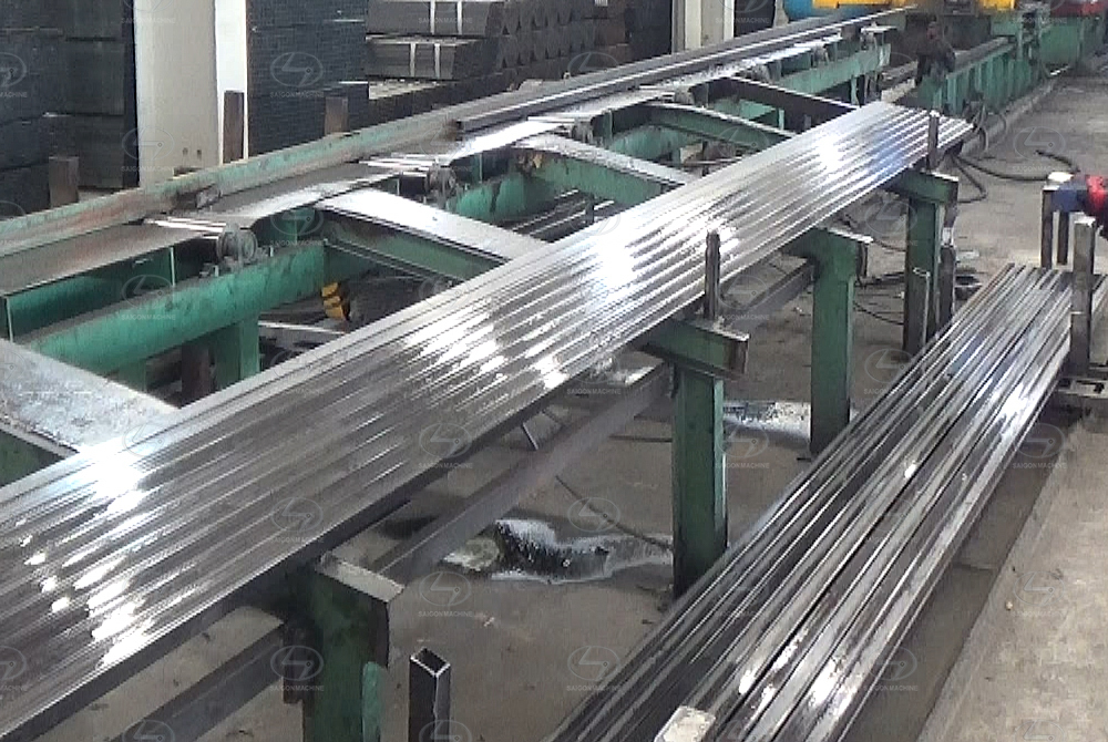 Welded tube mill line high frequency