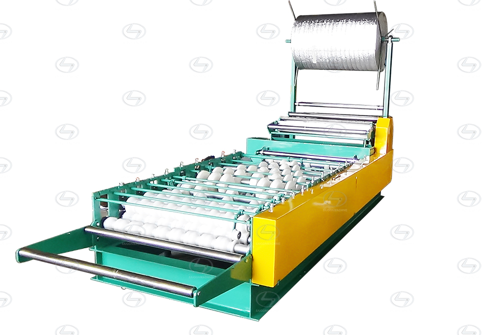 Insulation gluing machine (PE-OPP foam gluing machine) | Saigon Machine - SGM