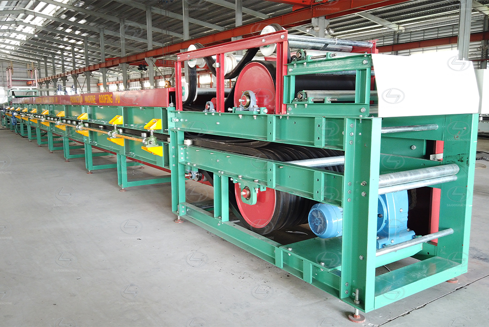 PU Assembly Line - Forming | Styrofoam Rolling Machine - Forming - Deployed at the customer