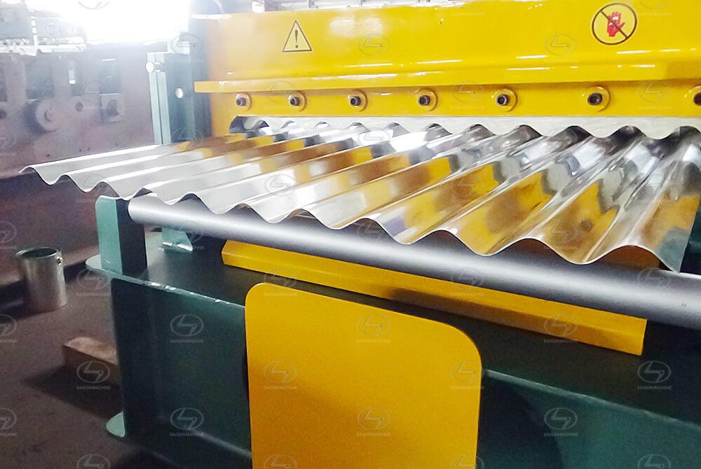 Single layer - Roll forming machine - Circulars corrugated