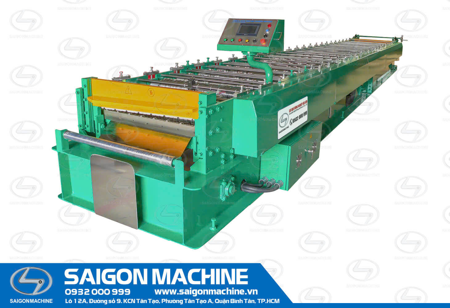 Single layer - Roll forming machine - Ribs roof plafonds