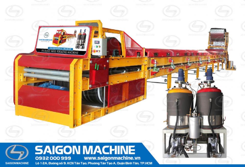 PU Assambly Line - Forming | PU Panel Roll Forming Machine - Forming