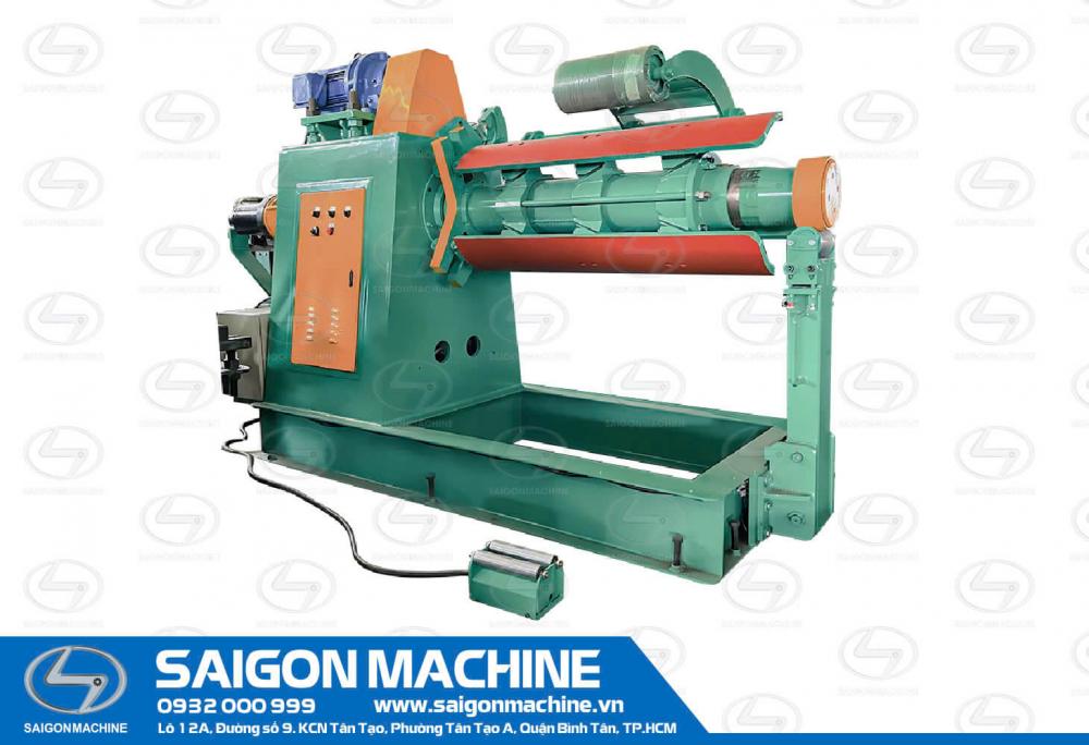 Auto - Uncoiler - Decoiler Machine - 10 Tons - Width 1300 mm