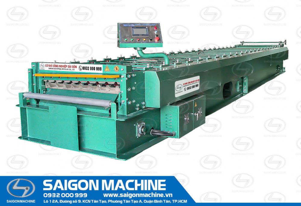 Single layer, Roll forming machine, Square, wave, tole, Saigon machine, saigonmachine, sgm,Ribs, roof, trapezoidal