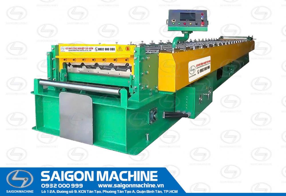 Single layer, Roll forming machine, Square, wave, tole, Saigon machine, saigonmachine, sgm,Ribs, roof, trapezoidal