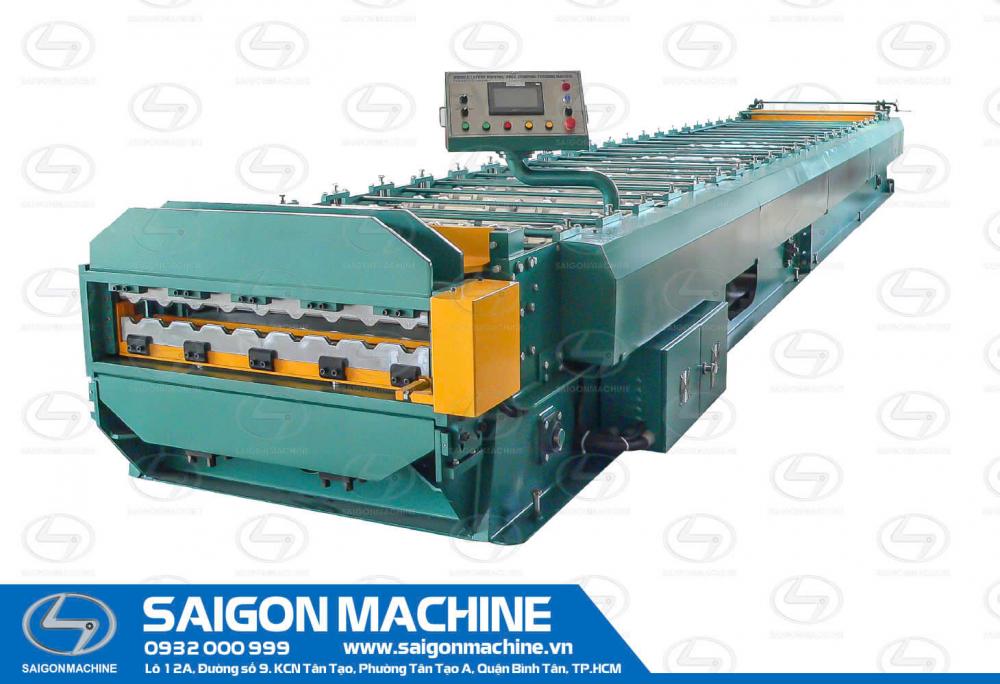 Single layer - Roll forming mix pressing curve machine