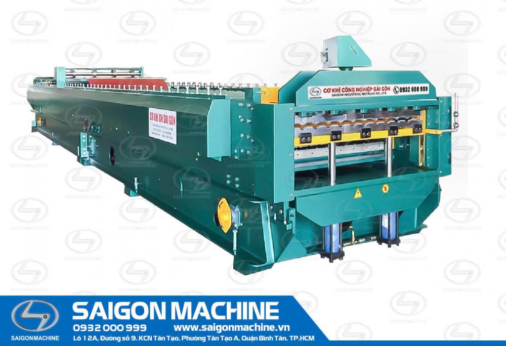 Double layer - Roll forming mix pressing curve machine