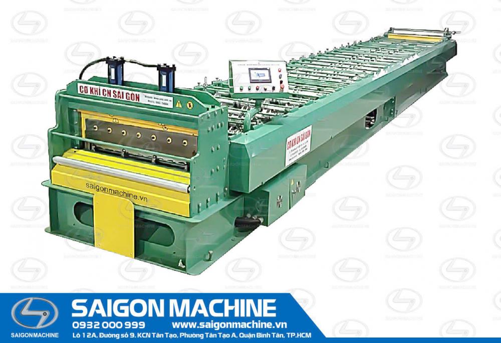 Single layer, Roll forming machine, saigon machine, saigonamchine, sgm, Kliplok, Kliplock, 970, wave, tole, useful, roof