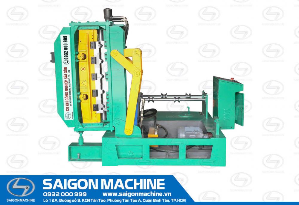 Saigon Machine, SGM, Industrial, Metallic, Steel, Roll, Forming, Machine, Tole, Iron, Pressing, Curve, Flip, Head, Stamping, Dome, Single, Double, Lay