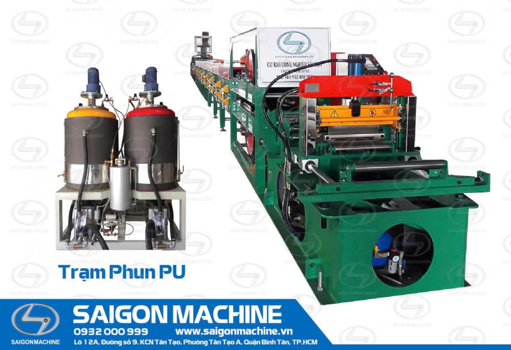 PU Assambly Line - Auto | PU Panel Roll Forming Machine - Auto