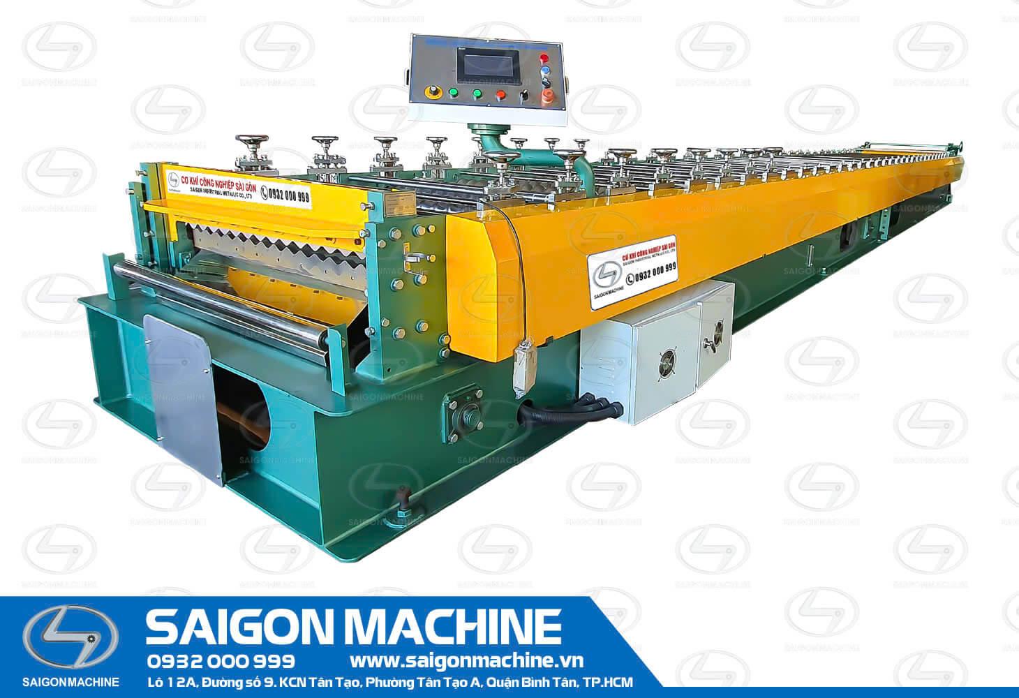 Single layer - Roll forming machine - Circulars corrugated