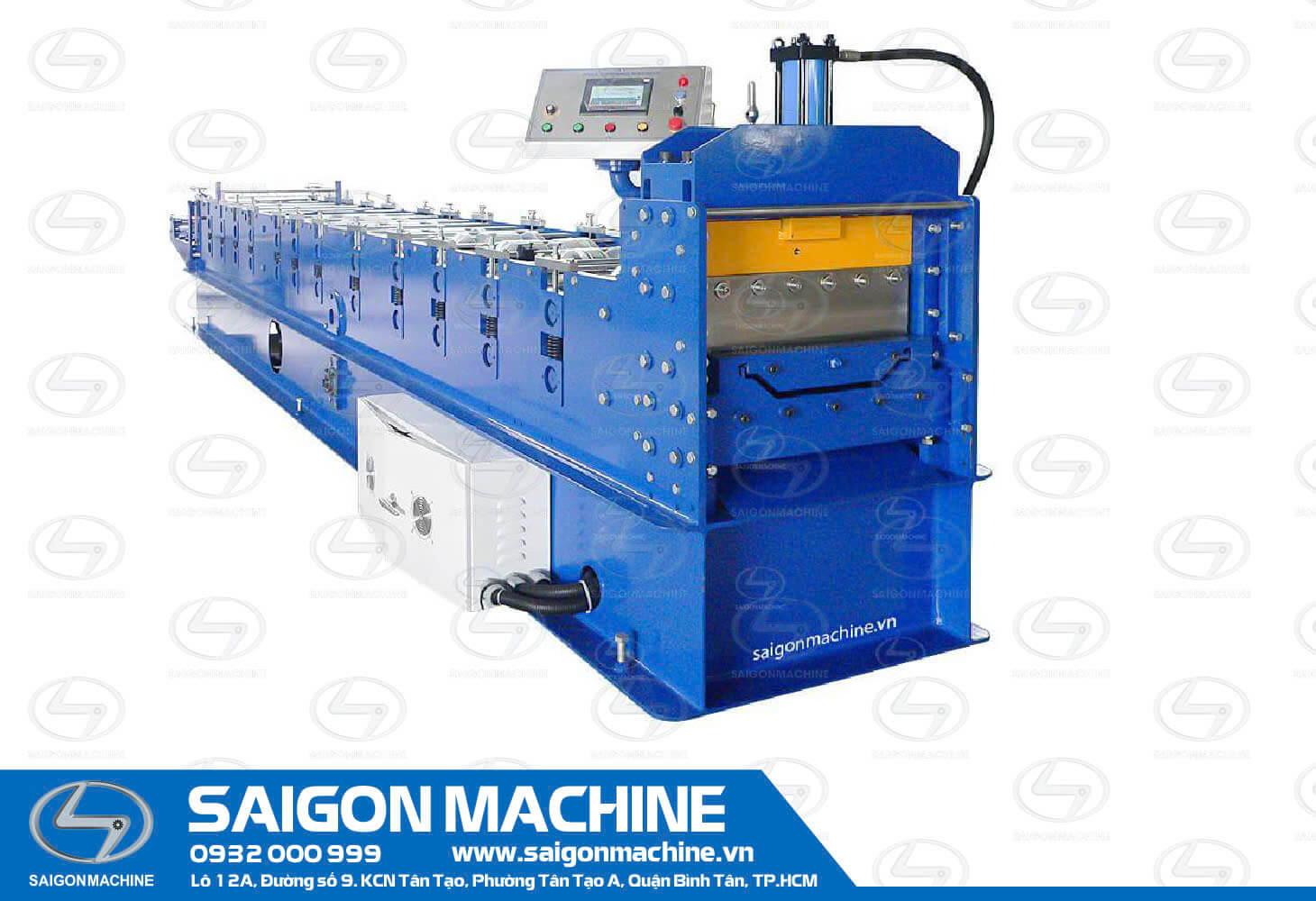 Single layer - Roll forming machine - Lockseam | Seamlock roof