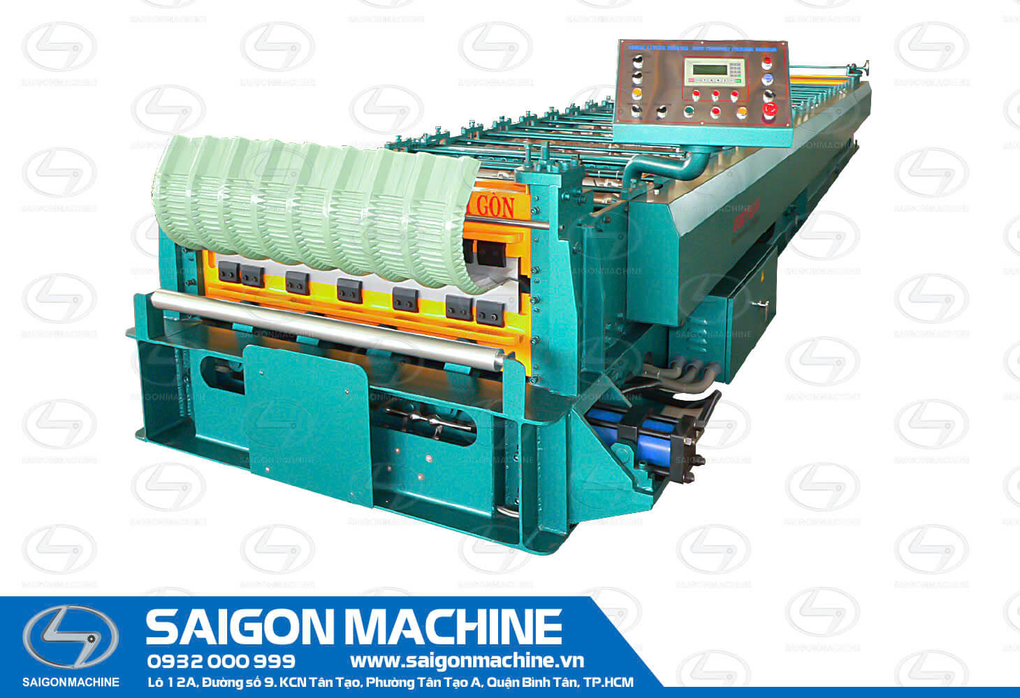 Single layer - Roll forming mix pressing curve machine