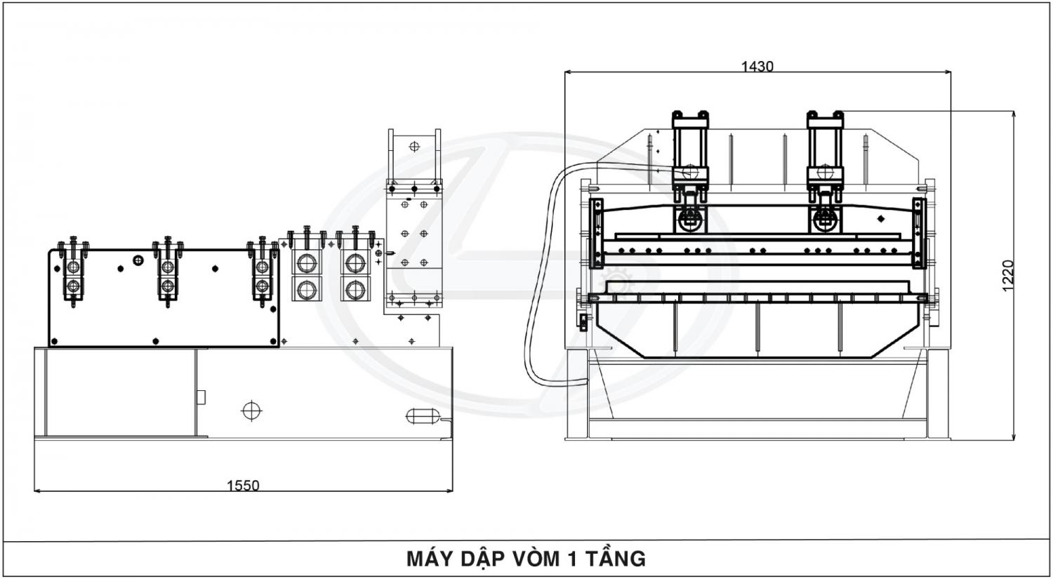 Saigon Machine, SGM, Industrial, Metallic, Steel, Roll, Forming, Machine, Tole, Iron, Pressing, Curve, Flip, Head, Stamping, Dome, Single, Double, Lay