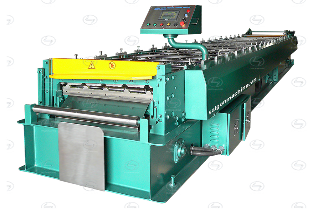 1 Layer - Roll forming machine - Square wave tole