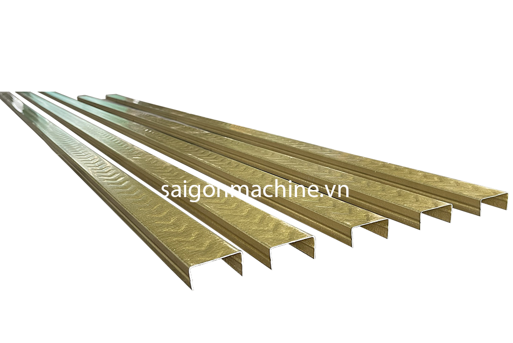 Saigon Machine, SGM, Industrial, Metallic, Steel, Roll, Forming, Machine, Tole, Iron, Contour, Waves, Roof, Corrugated, Single, Double, Layer, C Purli