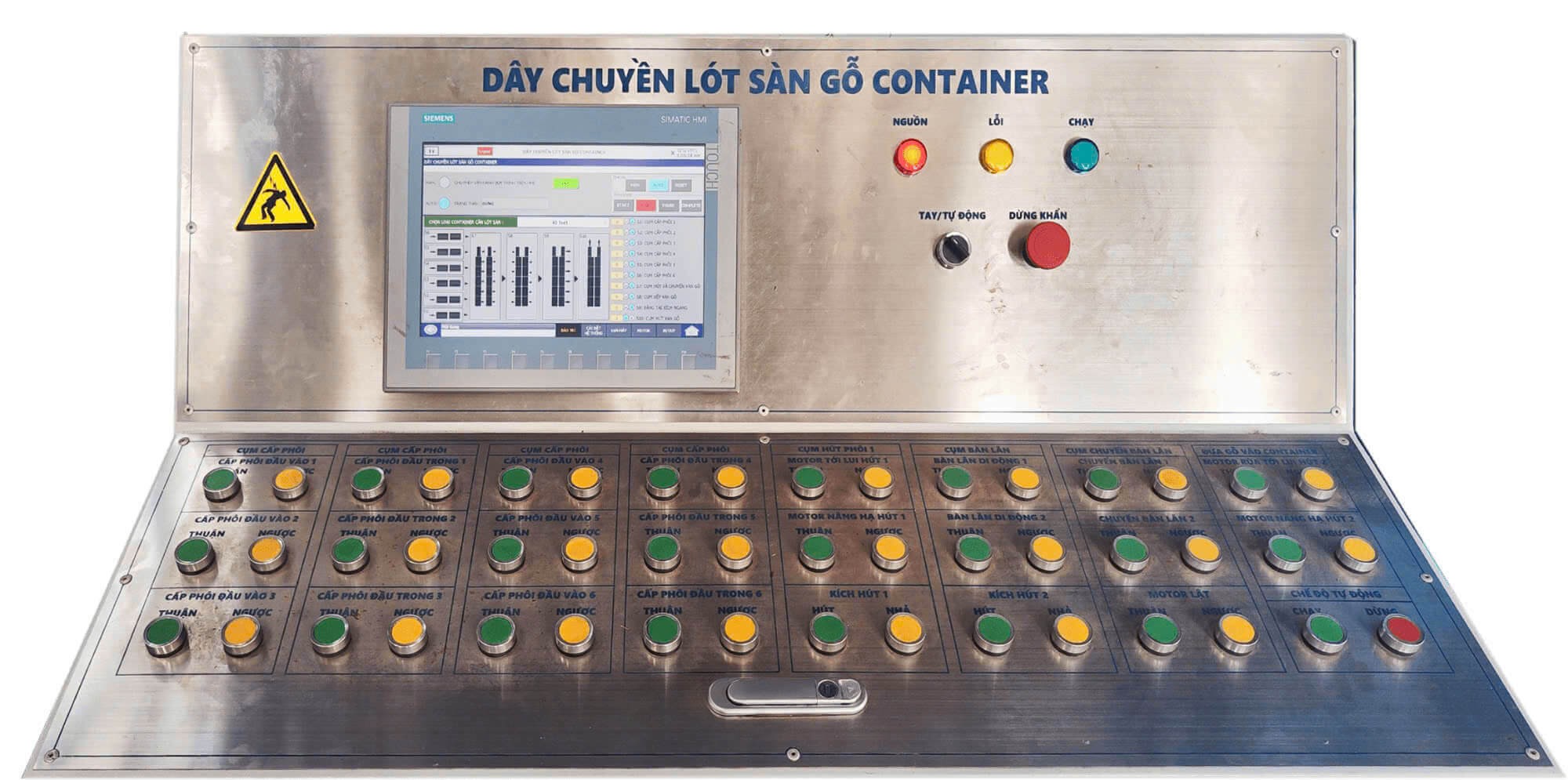 Dây chuyền sản xuất Container - Lót sàn gỗ