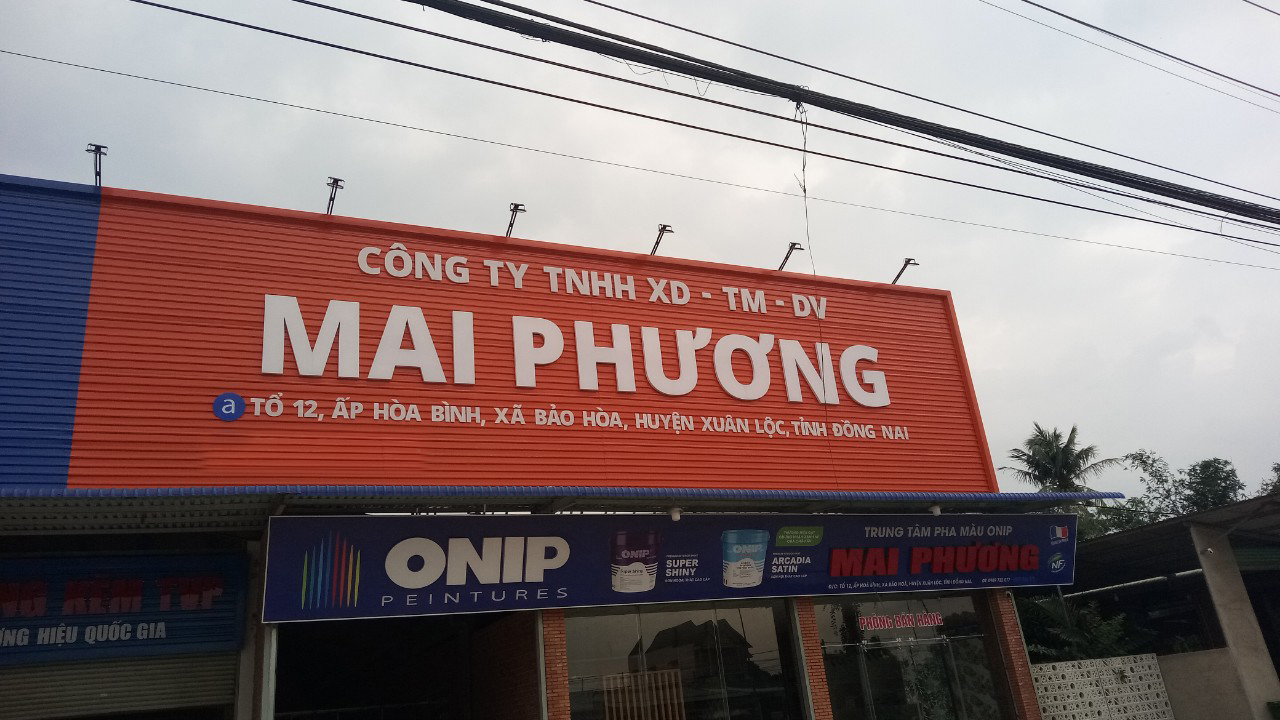 CÔNG TY TNHH XD-TM-DV MAI PHƯƠNG