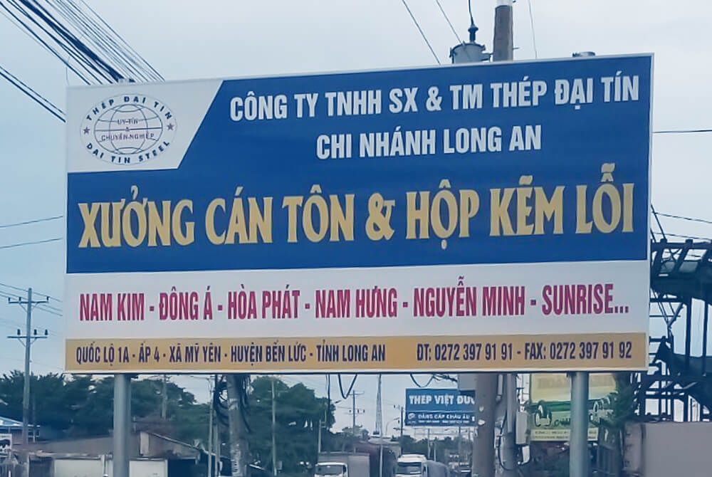 CÔNG TY TNHH SẢN XUẤT THƯƠNG MẠI THÉP ĐẠI TÍN