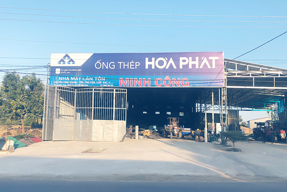 CỬA HÀNG TÔN THÉP MINH CÔNG