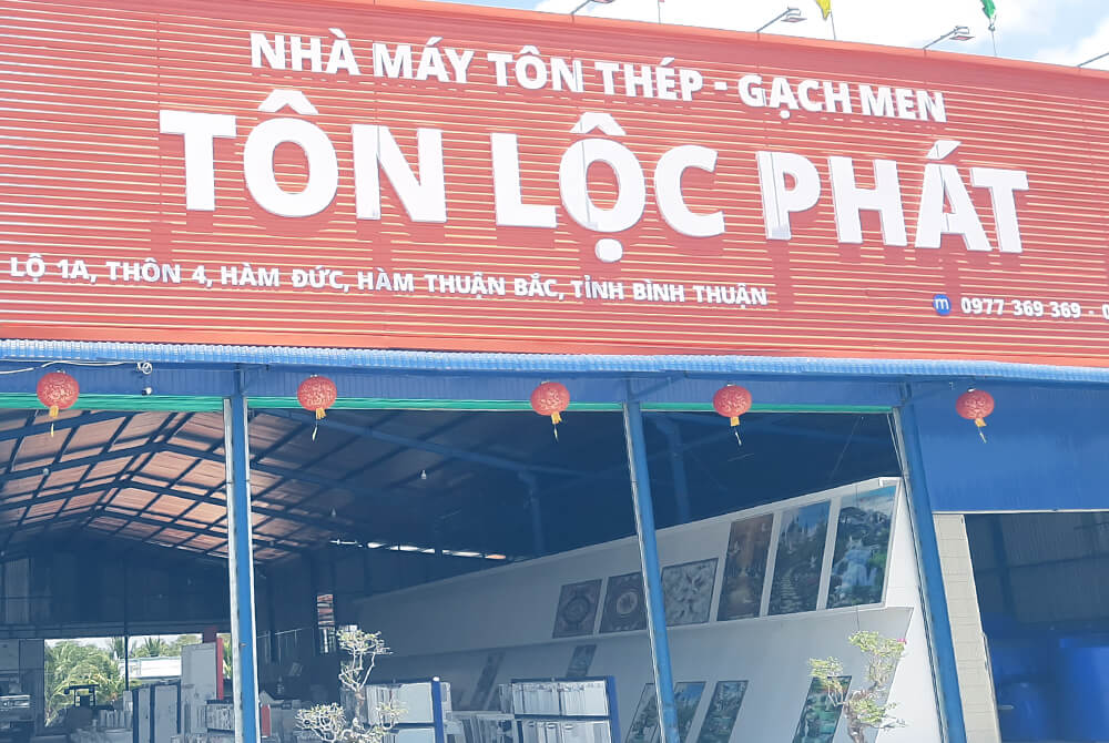 CÔNG TY TNHH LỘC PHÁT | NHÀ MÁY TÔN LỘC PHÁT