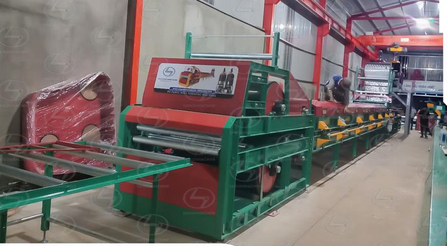 Saigon Machine, saigonmachine, máy cán tôn xốp pu, dây chuyền pu, pu forming, pu roll forming machine, pu, tôn xốp pu cách nhiệt, tôn cách nhiệt, sgm,