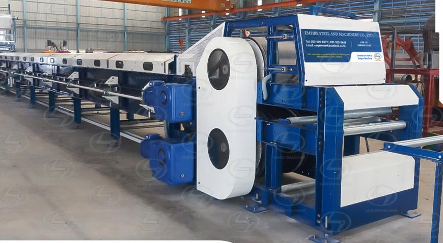 SaigonMachine, SGM,sgm, saigonmachine, pu forming machine, pu, roll forming, ton xop pu