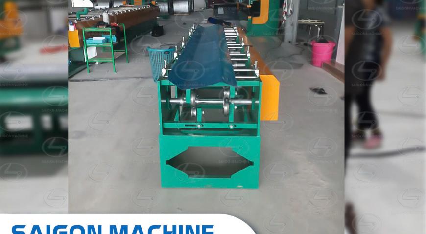 Saigon Machine, SGM, Saigonmachine, Co khi sai gon, Máy cán tôn 1 tầng, Máy dập vòm 1 tầng, Máy chấn H350, Máy cắt xẻ TĐ, Máy cán Z tại CÔNG TY KINGLU