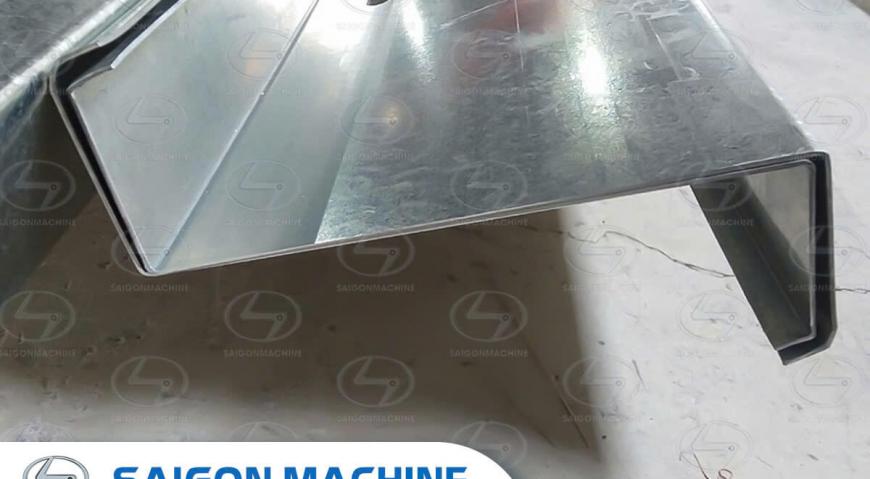 Saigon Machine, saigonmachine, sgm, cokhisaigon, cokhicongnghiepsaigon, Lắp đạt và nghiệm thu Máy cán xà gồ CZ300 tại khách hàng Công ty tôn thép xà g