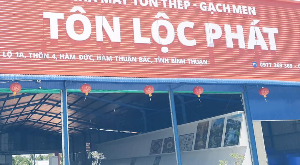 CÔNG TY TNHH LỘC PHÁT | NHÀ MÁY TÔN LỘC PHÁT