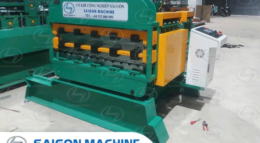 Saigon Machine, SGM, Dây chuyền PU, Máy dập vòm, Máy cán tôn. Saigon Machine, SGM, Cơ khí công nghiệp Sài Gòn, tôn PU, Công ty TNHH Duy Minh